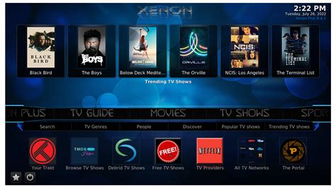 new builds for kodi